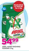 Ariel Hand Washing Powder-3Kg 