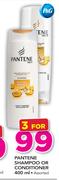 Pantene Shampoo Or Conditioner Assorted-3 x 400ml 