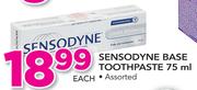 Sensodyne Base Toothpaste Assorted-75ml