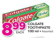 Colgate Toothpaste Assorted-100ml 
