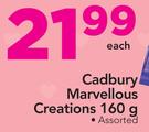 Cadbury Marvellous Creations Assorted-160g
