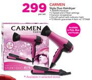 Carmen Style Duo Hairdryer-Per Set