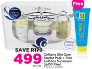 Celltone Skin Starter Pack+ Free Celltone Sunscreen Spf50 75ml-Per Set