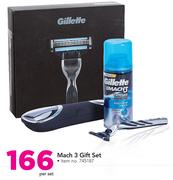 Gillette Mach 3 Gift Set-Per Set