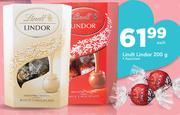 Lindt Lindor Assorted-200g Each