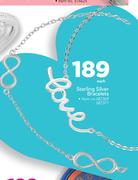 Sterling Silver Bracelets-Each