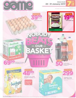 Game Kathu & Upington : Food Fresh (25 Jan - 31 Jan 2017), page 1