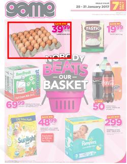 Game Kathu & Upington : Food Fresh (25 Jan - 31 Jan 2017), page 1