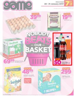 Game Kathu & Upington : Food Fresh (25 Jan - 31 Jan 2017), page 1