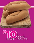 Bread Rolls-6's Per Pack