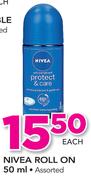 Nivea Roll On Assorted-50ml