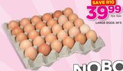 Large Eggs-30's Per Tray