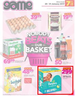 Game Bloemfontein : Food Fresh (25 Jan - 31 Jan 2017), page 1