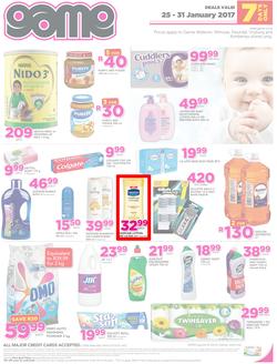 Game Bloemfontein : Food Fresh (25 Jan - 31 Jan 2017), page 3