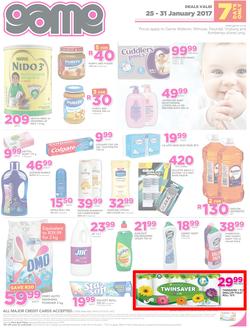 Game Bloemfontein : Food Fresh (25 Jan - 31 Jan 2017), page 3