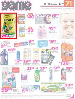 Game Bloemfontein : Food Fresh (25 Jan - 31 Jan 2017), page 3