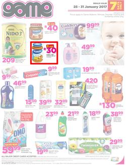 Game Bloemfontein : Food Fresh (25 Jan - 31 Jan 2017), page 3