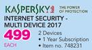 Kaspersky Internet Security Multi Device 2017 2 Devices-Each