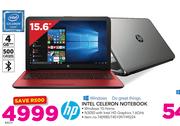HP Intel Celeron Notebook-Each