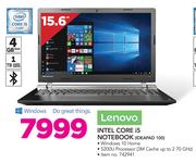 Lenovo Intel Core i5 Notebook IDEAPAD 100