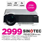 Sinotec Projector SPJ-86C