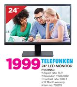 Telefunken 24" LED Monitor TM-24N56