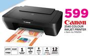 Canon 2540 Colour Inkjet Printer
