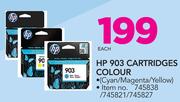 HP 903 Cartridges Colour-Each