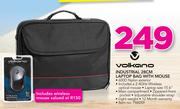 Volkano Industrial 28cm Laptop Bag With Mouse