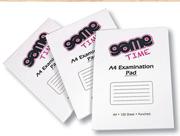 Game A4 100 Page Exam Pad-Each