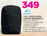 Kingson 15.6" Evolution Laptop Backpack KS8533W/KS85333-R
