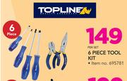 Topline 6 Piece Tool Kit-Per Set