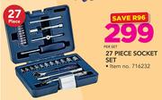 Topline 27 Piece Socket Set-Per Set
