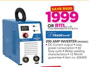 Tradeweld 200 AMP Inverter W4226C