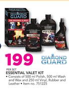 Diamond Guard Essential Valet Kit-Per Set