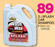 Shield 5Ltr Splash Car Shampoo