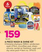 Shield 6 Piece Wash & Shine Kit-Per Set