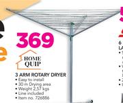 Home Quip 3 Arm Rotary Dryer