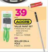 Addis Value Paint Set Or Roller On A Pole-Each