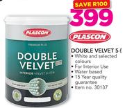 Plascon Double Velvet 5Ltr