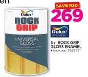 Dulux 5Ltr Rock Grip Gloss Enamel