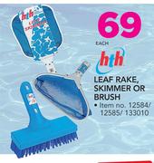 HTH Leaf Rake Skimmer Or Brush-Each