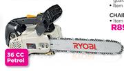 Ryobi 36cc Petrol Chain Saw