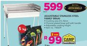 Ketla Adjustable Stainless Steel Family Braai-Each