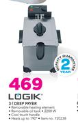 Logik 3Ltr Deep Fryer