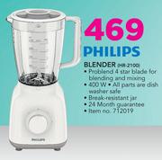 Philips Blender HR-2100