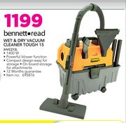 Bennett Read Wet & Dry Vacuum Cleaner Tough 15 HVC215