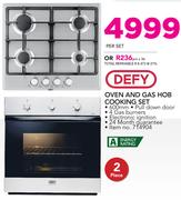 Defy Oven And Gas Hob Cooking Set-Per Set