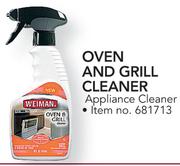Weiman Oven And Grill Cleaner