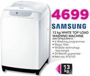 Samsung 13Kg White Top Load Washing Machine WA13F5S2UWW F
